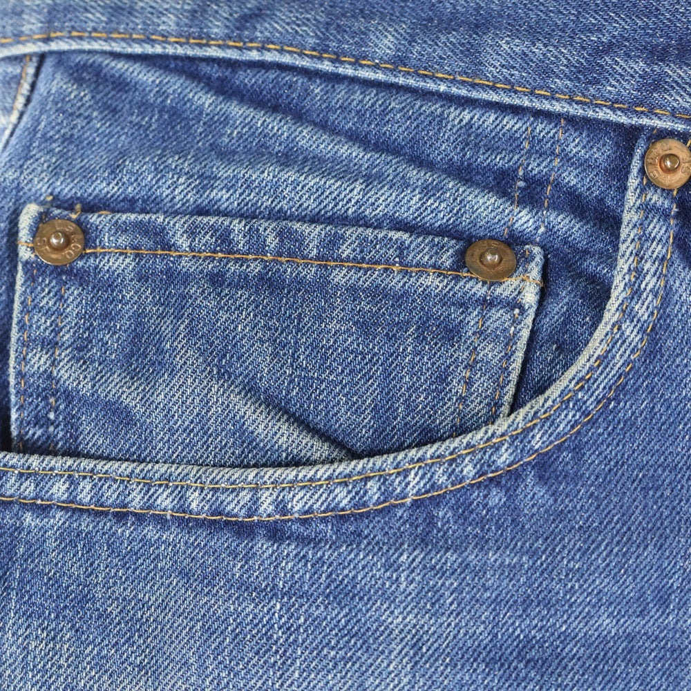 Levi's(リーバイス) 70S VINTAGE 517 ボタン裏2 ジップフライ ブーツカット ヴィンテージプリント デニムパンツ インディゴ