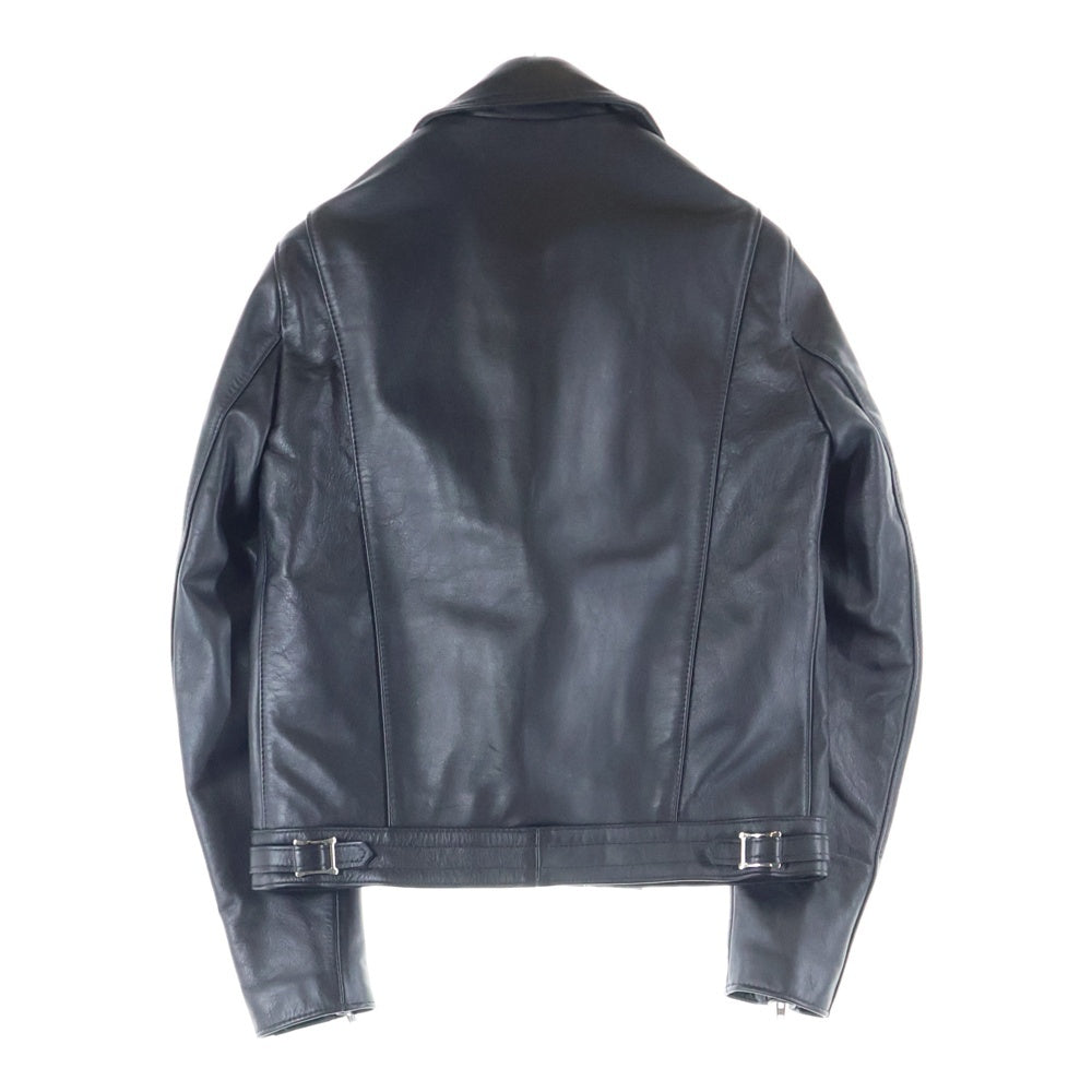 Lewis Leathers(ルイスレザー) CYCLONE TIGHT FIT サイクロン タイトフィット カウハイド ダブルライダース レザージャケット ブラック