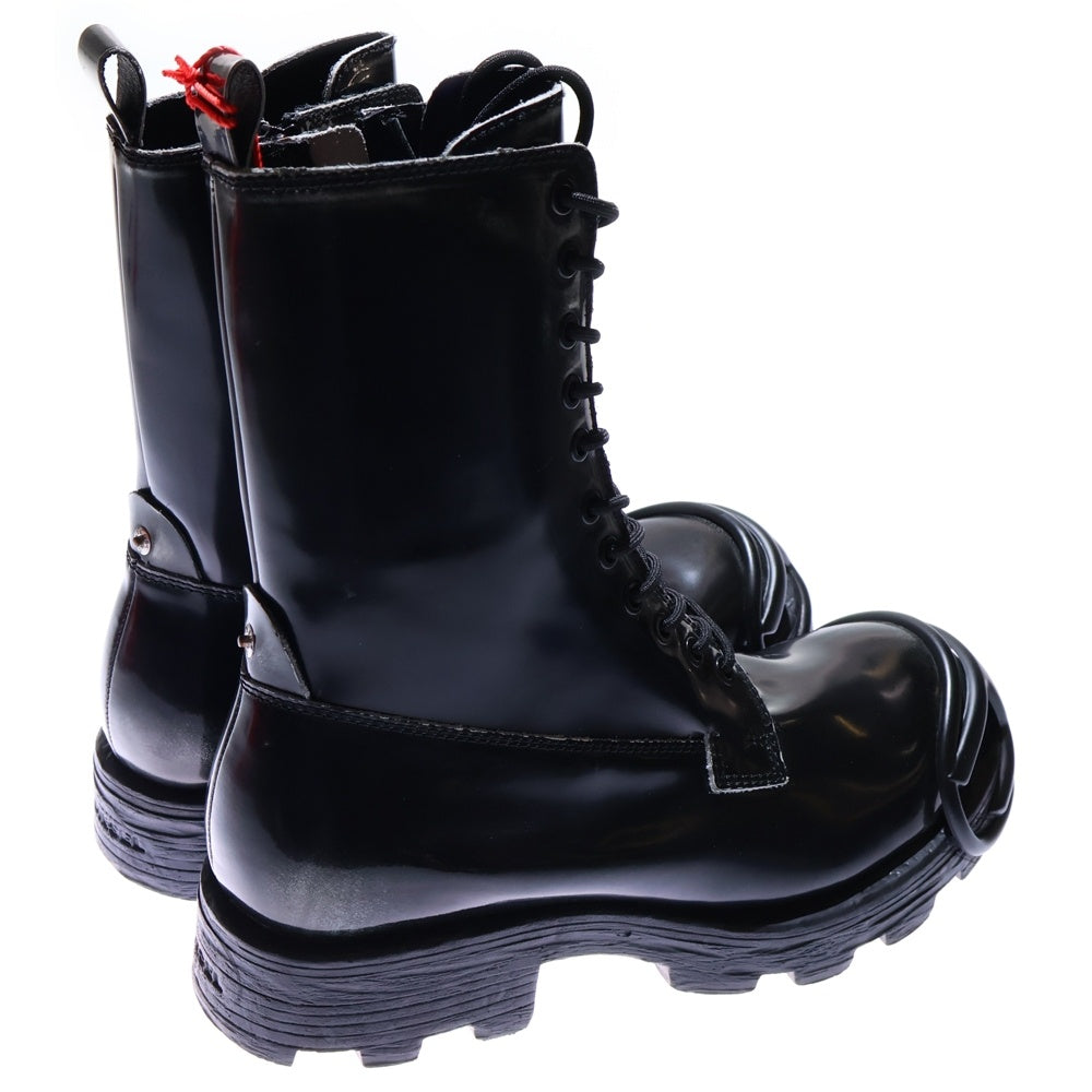 DIESEL(ディーゼル) D-HAMMER BT D フロントDロゴ サイド ジップアップブーツ ブラック US10.5/28.5cm Y03228 P4471 T8013