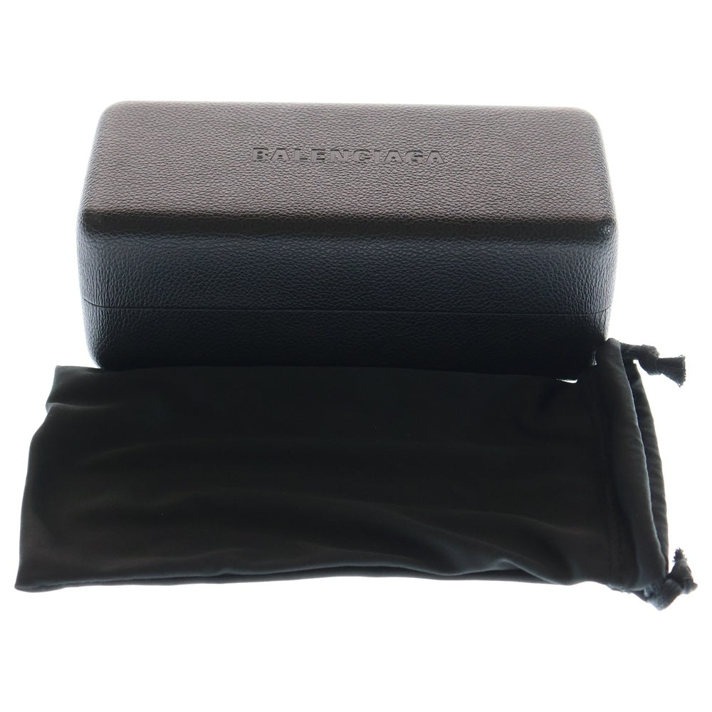 BALENCIAGA(バレンシアガ) スクエア型 サングラス 眼鏡 アイウェア ブラック BB0001S