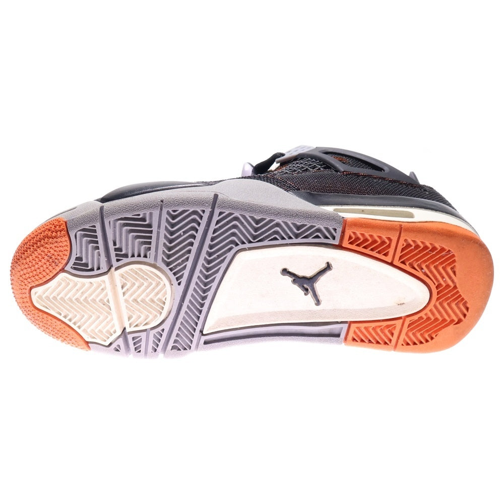 NIKE(ナイキ) GS AIR JORDAN 6 RETRO BLACK INFRARED エアジョーダン 6 ブラックインフラレッド ハイカットスニーカー レディース US6/23cm 384665-060