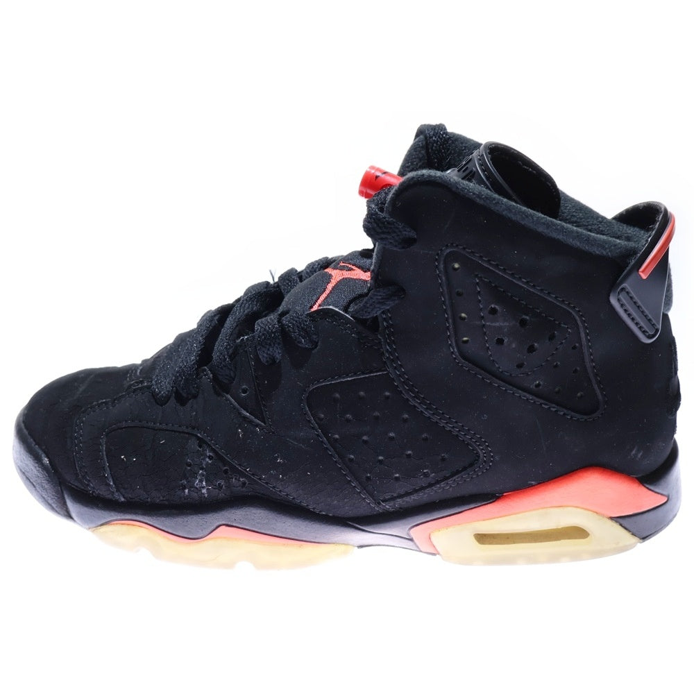 NIKE(ナイキ) WMNS AIR JORDAN 4 STARFISH ウィメンズ エアジョーダン 4 スターフィッシュ ハイカットスニーカー ブラック/オレンジ US6/23cm CW7183-100 レディース