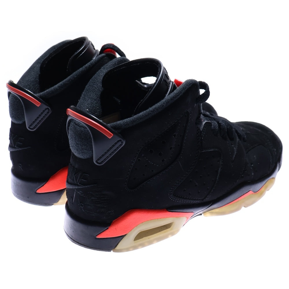 NIKE(ナイキ) WMNS AIR JORDAN 4 STARFISH ウィメンズ エアジョーダン 4 スターフィッシュ ハイカットスニーカー ブラック/オレンジ US6/23cm CW7183-100 レディース