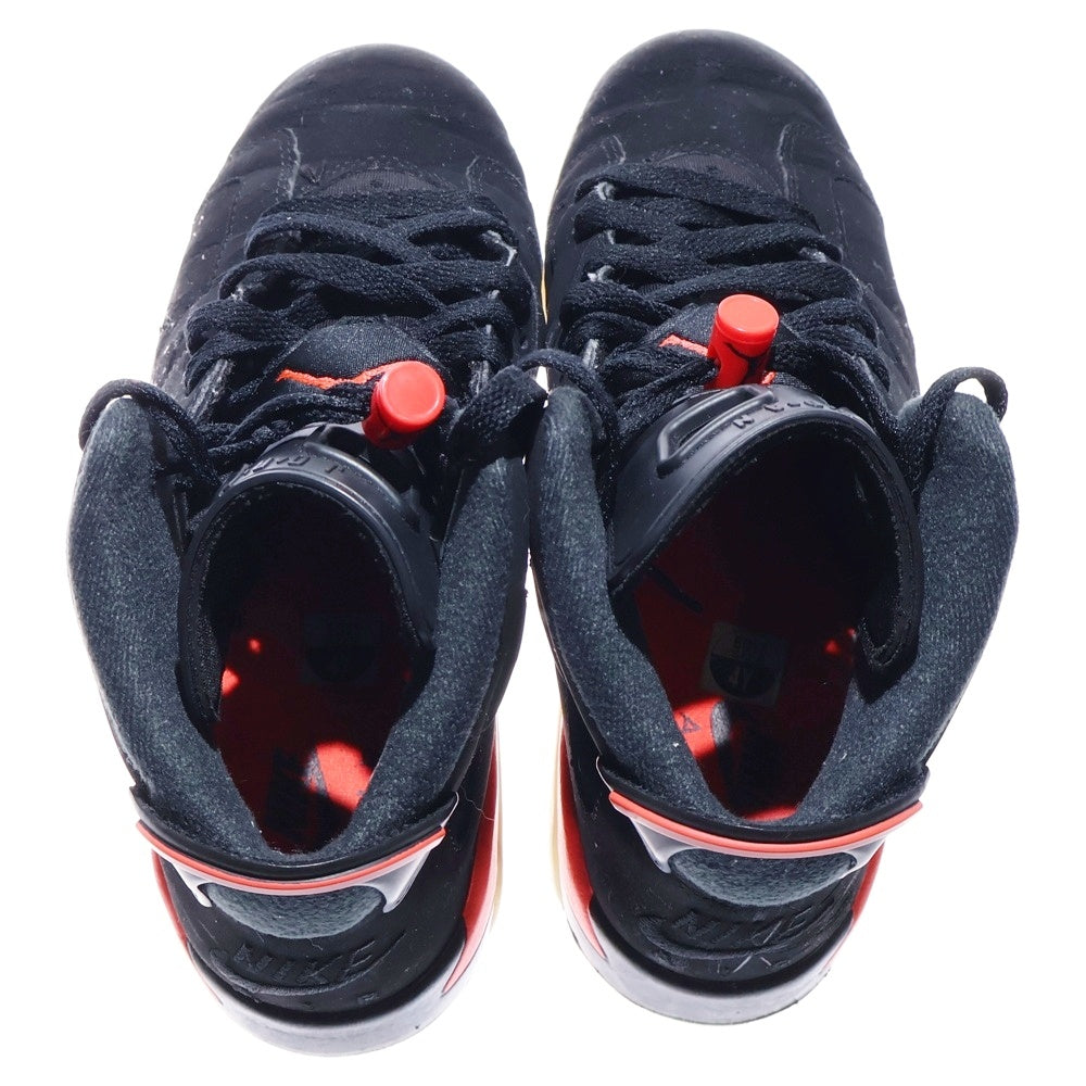 NIKE(ナイキ) WMNS AIR JORDAN 4 STARFISH ウィメンズ エアジョーダン 4 スターフィッシュ ハイカットスニーカー ブラック/オレンジ US6/23cm CW7183-100 レディース