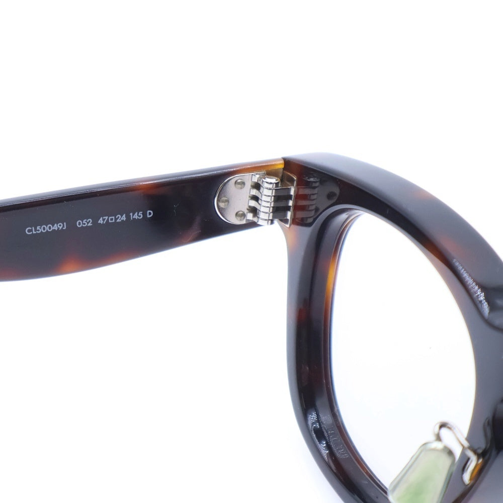 CELINE(セリーヌ) ウェリントン ハバナ アイウェア メガネ 眼鏡 ブラウン CL50049J