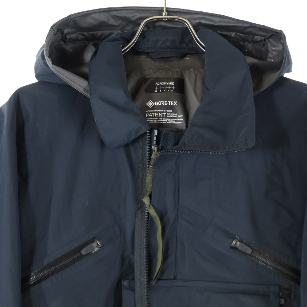 ACRONYM(アクロニウム) 21AW GORE-TEX PACLITE PLUS INTEROPS JACKET ゴアテックス パックライト プラス インタロップ テクニカル ナイロンジャケット ネイビー J1W-GTPL