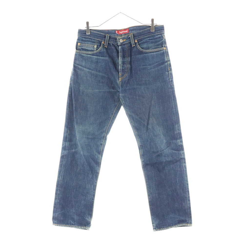 SUPREME(シュプリーム) Rigid Slim Jean リジットスリムジーンズ デニムパンツ インディゴ