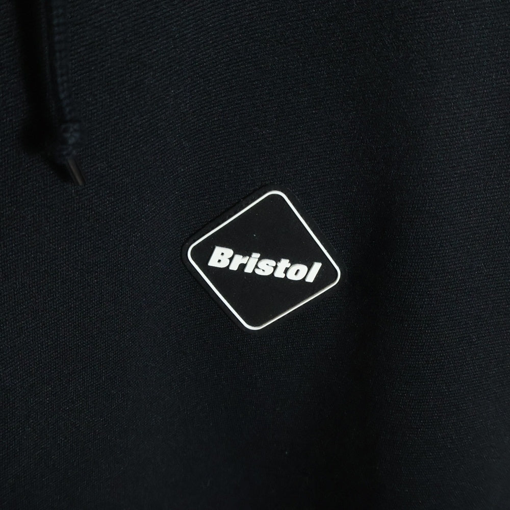 F.C.R.B./F.C.Real Bristol/FCRB(エフシーアールビー/エフシーレアルブリストル) FCRB TRACK JERSEY HOODIE トラック ジャージー フーディー ジャケット ブラック FCRB-156013