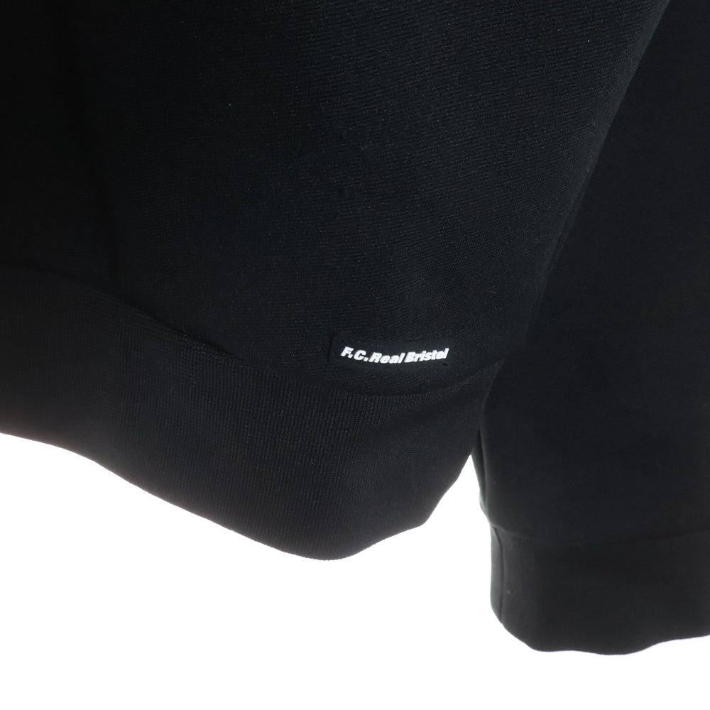 F.C.R.B./F.C.Real Bristol/FCRB(エフシーアールビー/エフシーレアルブリストル) FCRB TRACK JERSEY HOODIE トラック ジャージー フーディー ジャケット ブラック FCRB-156013