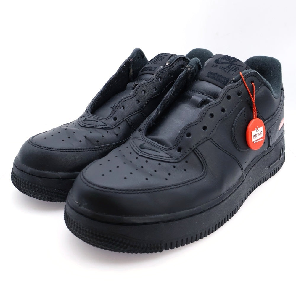 NIKE(ナイキ) × SUPREME AIR FORCE 1 LOW エアフォースワンロー ローカットスニーカー ブラック US9/27cm CU9225-001