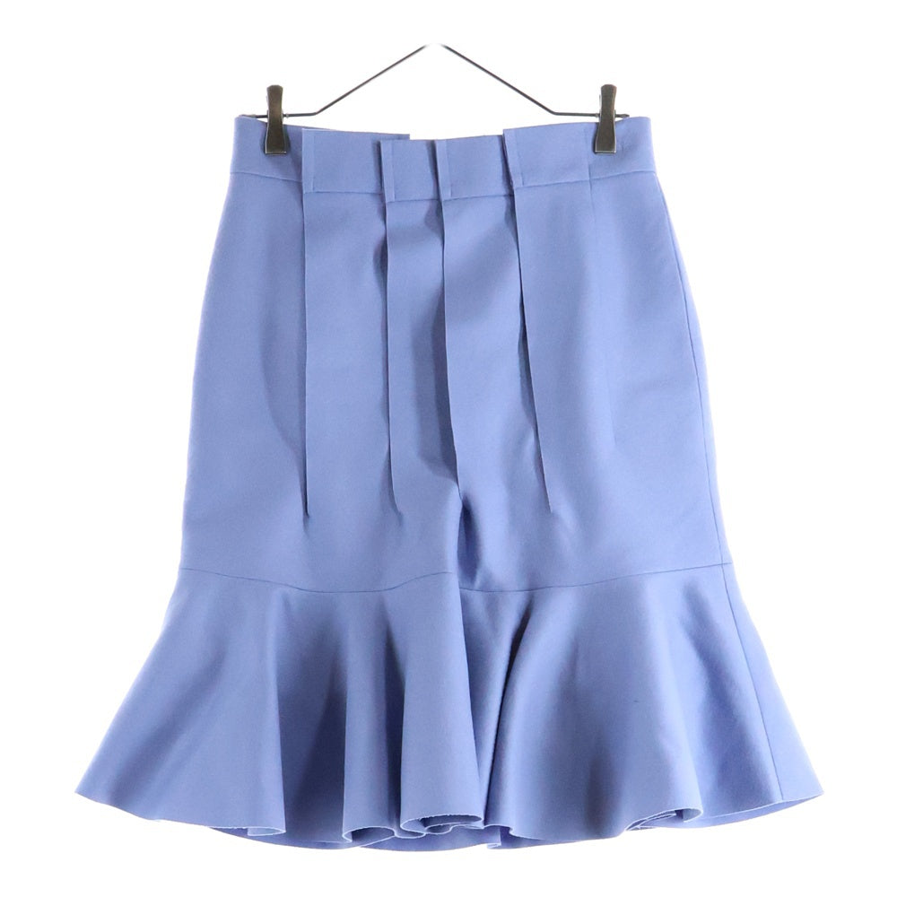 Sacai(サカイ) 23SS Wool Melton Skirt ウールメルトン スカート レディース ブルー 23-06955