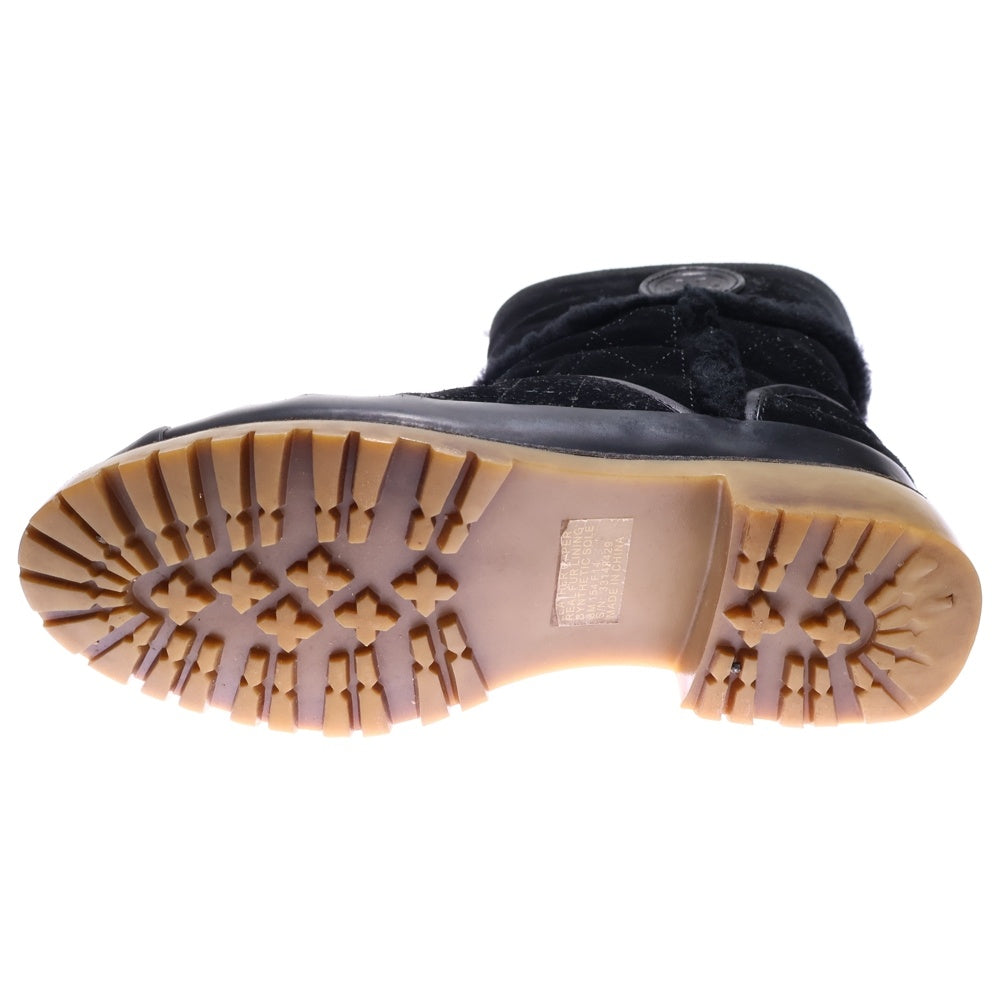 TORY BURCH(トリー バーチ) BOUGHTON SHEARLING BOOTLE ボストン シアリング スウェード ムートン ハイカットブーツ ブラック レディース 33148429