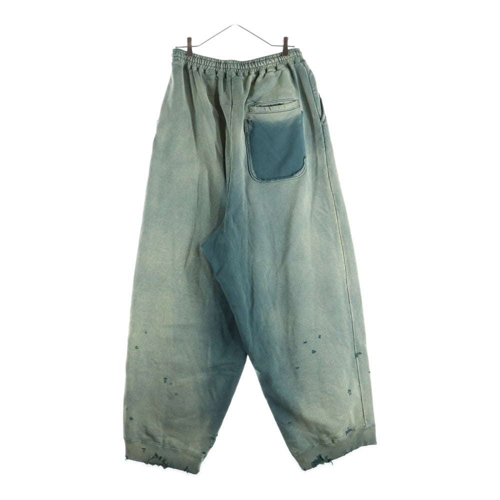 MAISON MIHARAYASUHIRO(メゾンミハラヤスヒロ) SUN FADED LIKE SWEAT PANTS サン フェード ライク イージースウェットパンツ グリーン A15PT554-0