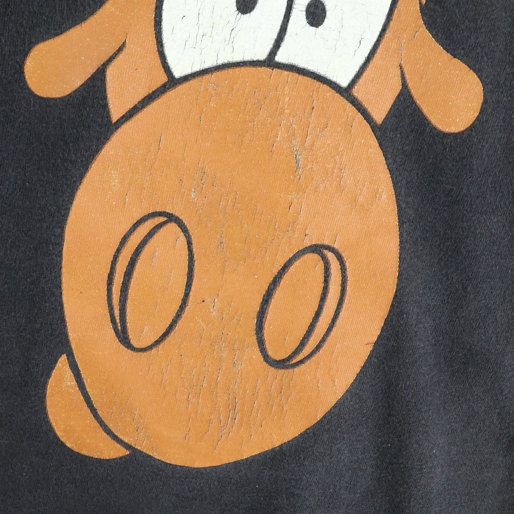 VINTAGE(ヴィンテージ) 90S VINTAGE TACO BELL GREETING TACO LOVERS HANES ヴィンテージ USA製 タコベル 両面プリント クルーネック 半袖Tシャツ カットソー ブラック