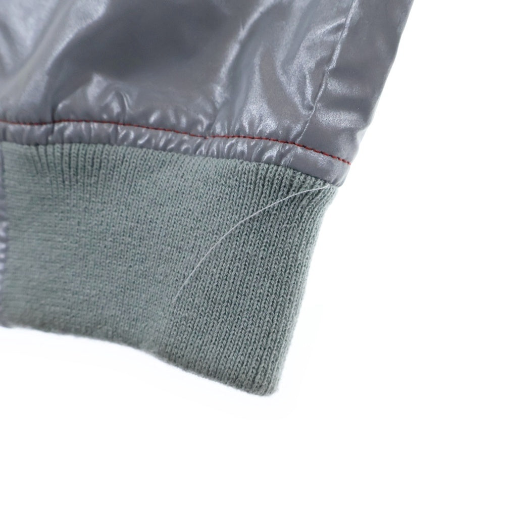 AMBUSH(アンブッシュ) LAYERD TRACK PANTS レイヤードデザイン リフレクター トラックパンツ シルバー AMBBTM-114