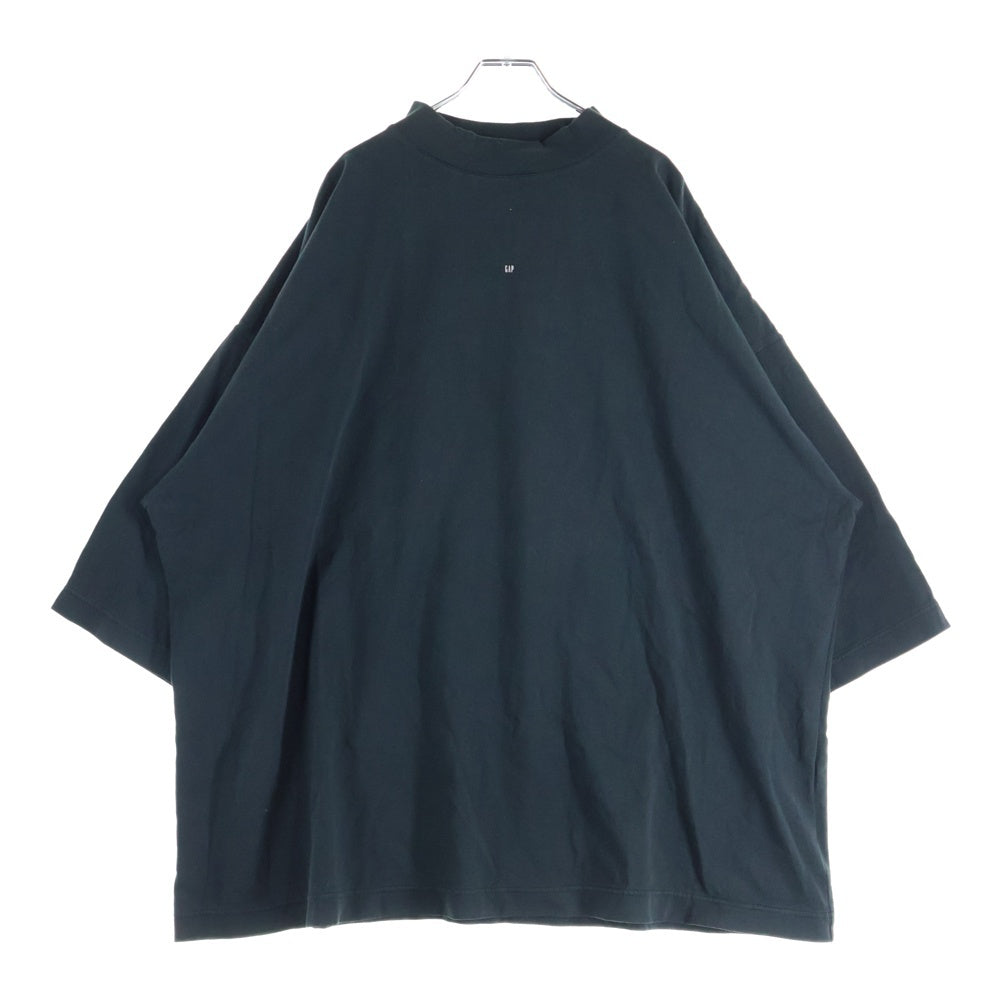 YEEZY GAP(イージーギャップ) LOGO SLEEVE TEE フロントロゴ オーバーサイズ 半袖Tシャツ カットソー ブラック 471310-04-1