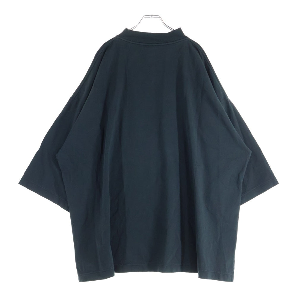 YEEZY GAP(イージーギャップ) LOGO SLEEVE TEE フロントロゴ オーバーサイズ 半袖Tシャツ カットソー ブラック 471310-04-1