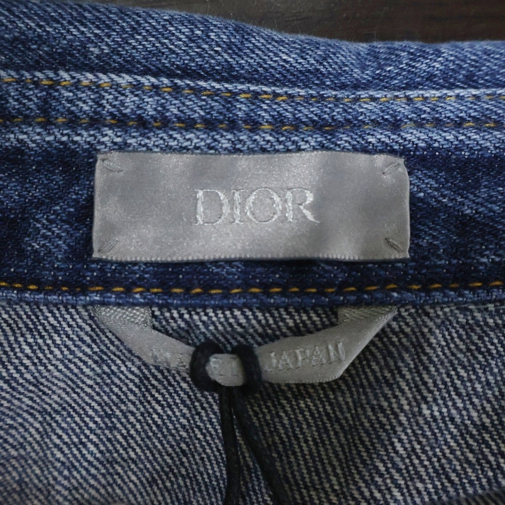 DIOR(ディオール) Lily of the Valley Overshirt リリー オブ ザ バリー オーバーシャツ カバーオール インディゴ 493D493AY552