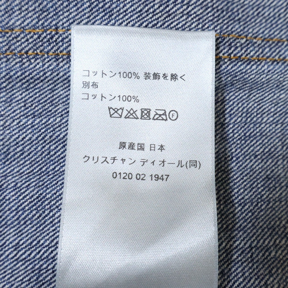 DIOR(ディオール) Lily of the Valley Overshirt リリー オブ ザ バリー オーバーシャツ カバーオール インディゴ 493D493AY552