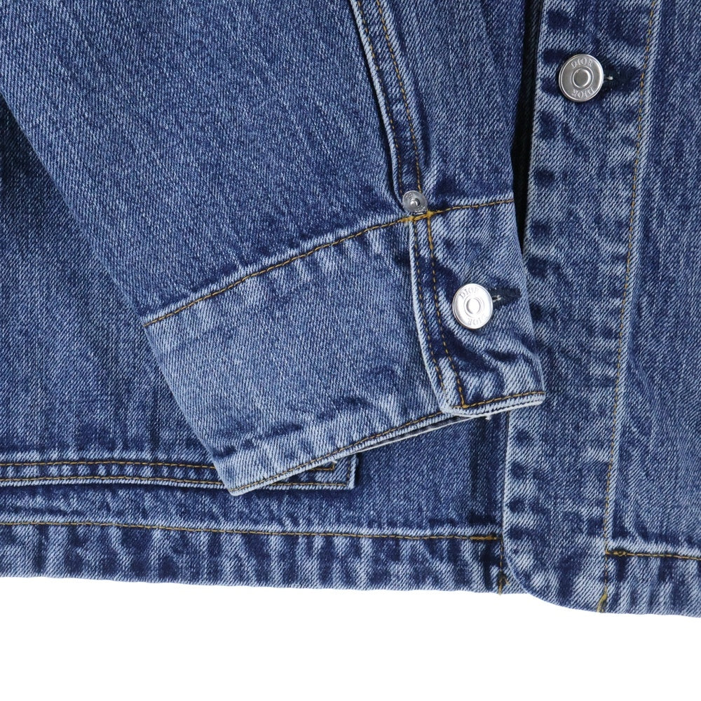 DIOR(ディオール) Lily of the Valley Overshirt リリー オブ ザ バリー オーバーシャツ カバーオール インディゴ 493D493AY552