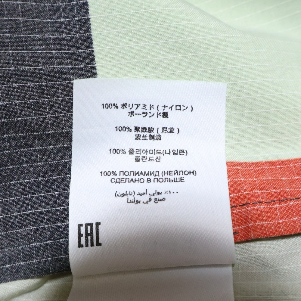 DRIES VAN NOTEN(ドリスヴァンノッテン) 総柄 ナイロン ステンカラー ジャケット マルチ