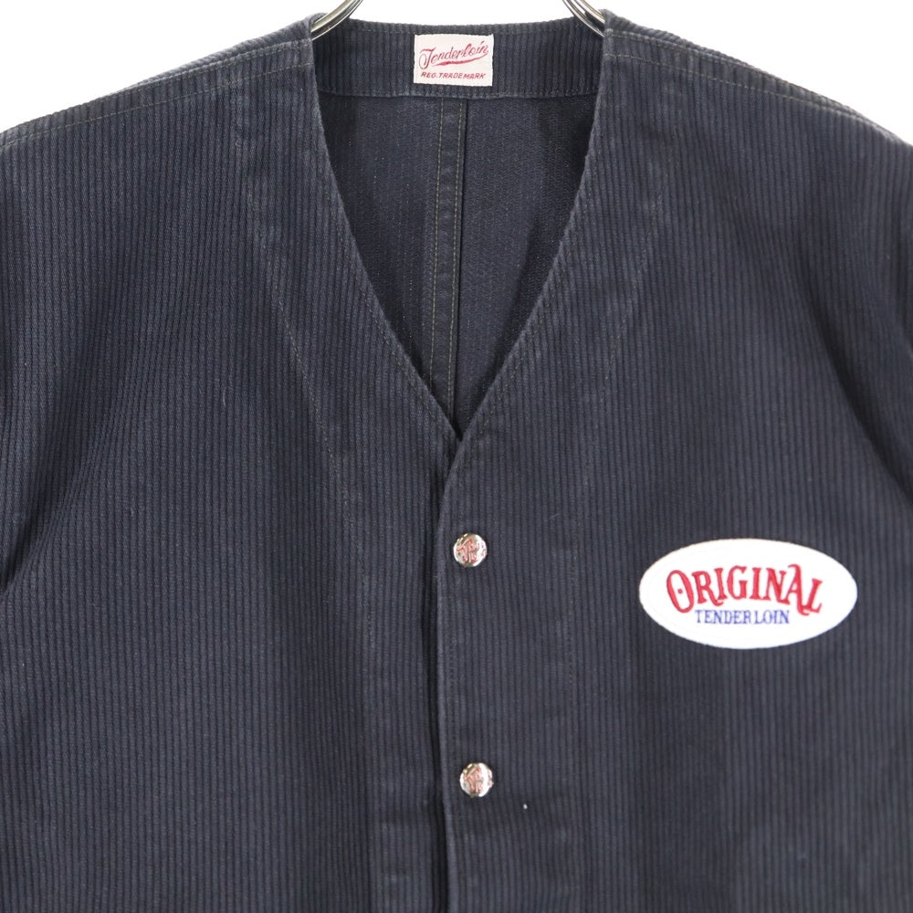 TENDERLOIN(テンダーロイン) T-ENGINEER JKT ロゴパッチ コットン コーデユロイ エンジニアジャケット グレー