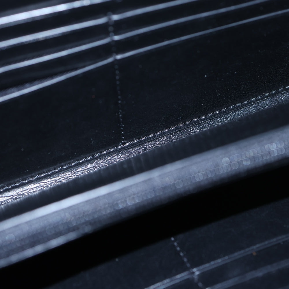 COACH(コーチ) シグネチャーストライプ PVC アコーディオン ラウンドジップウォレット 長財布 ブラウン F54630 レディース