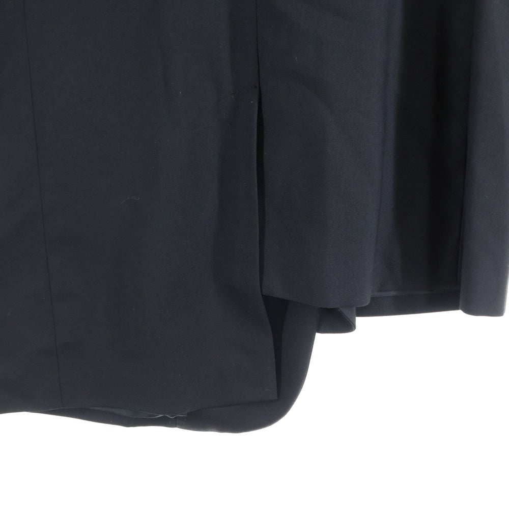 Ground Y(グラウンドワイ) 22AW Asymmetric Jacket アシンメトリー テーラードジャケット ブラック GE-J01-100