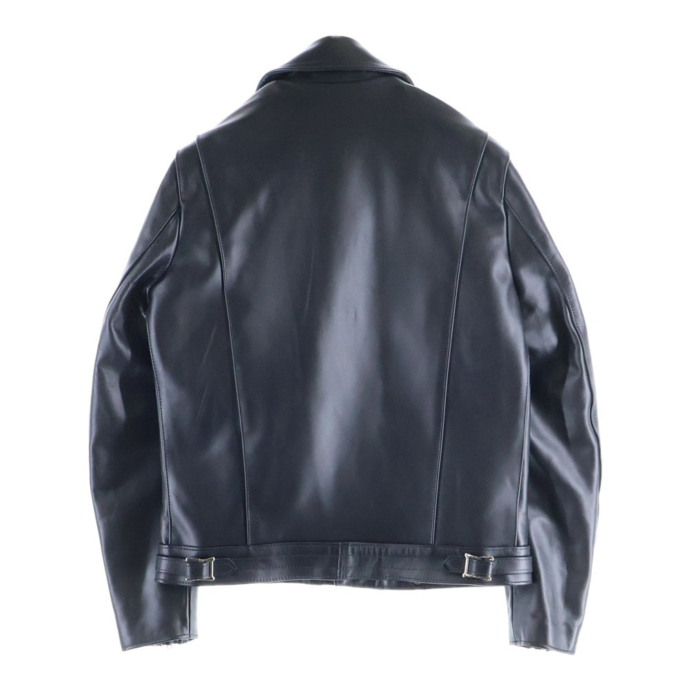 Lewis Leathers(ルイスレザー) 441TH CYCLONE TIGHT FIT サイクロン タイトフィット ホースハイド ダブルライダース レザージャケット ブラック