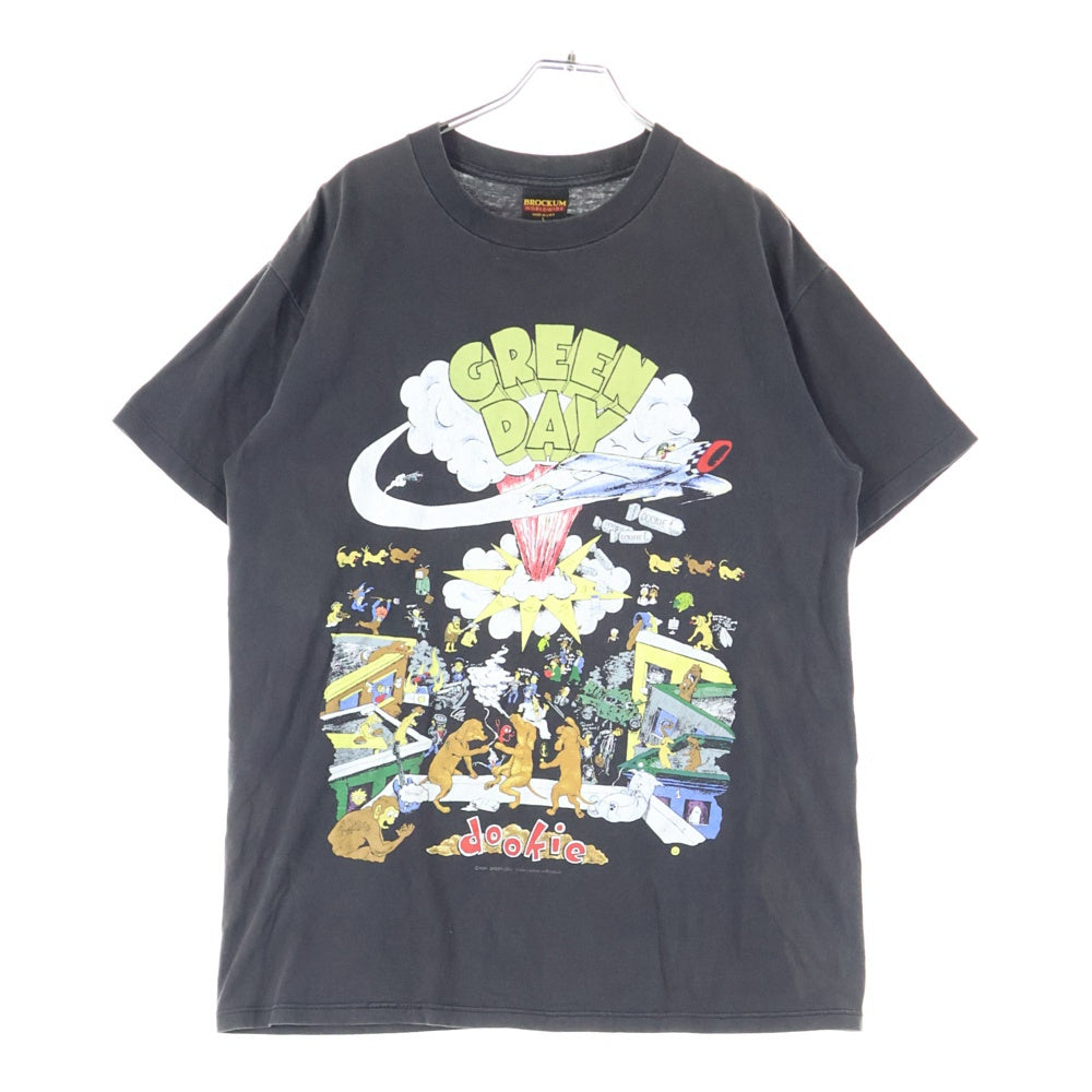 VINTAGE(ヴィンテージ) 90S VINTAGE GREEN DAY 1994 DOOKIE TOUR TEE ヴィンテージ グリーンデイ ドゥーキーツアー BROCKUMタグ 両面プリントTシャツ 半袖クルーネック