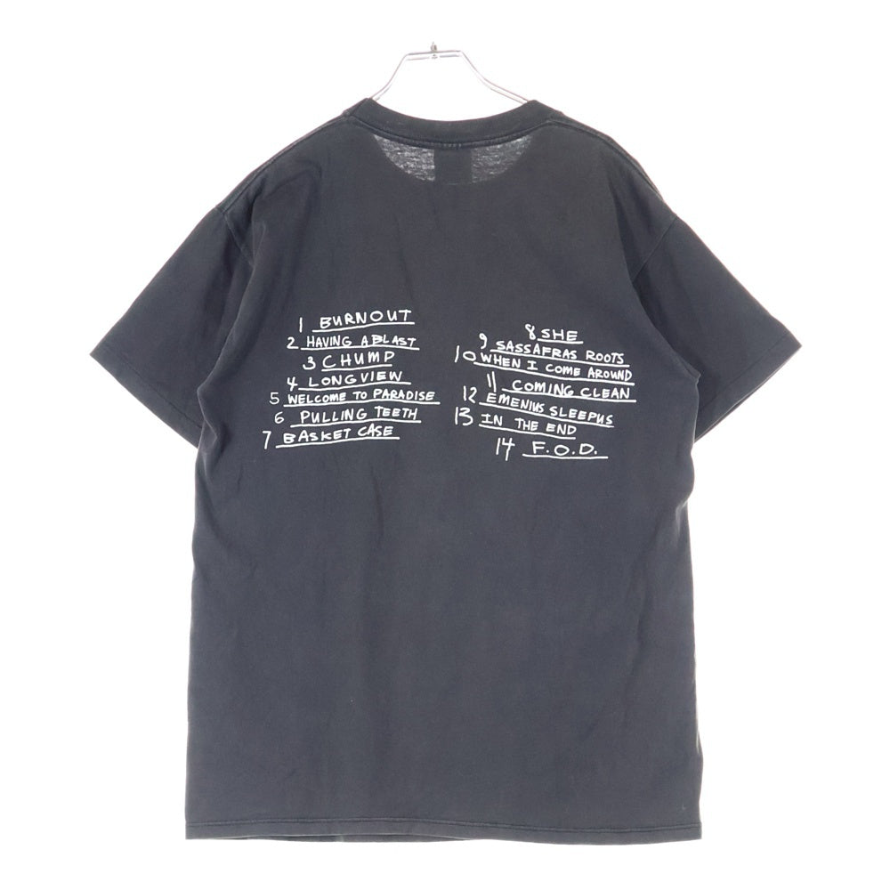 VINTAGE(ヴィンテージ) 90S VINTAGE GREEN DAY 1994 DOOKIE TOUR TEE ヴィンテージ グリーンデイ ドゥーキーツアー BROCKUMタグ 両面プリントTシャツ 半袖クルーネック