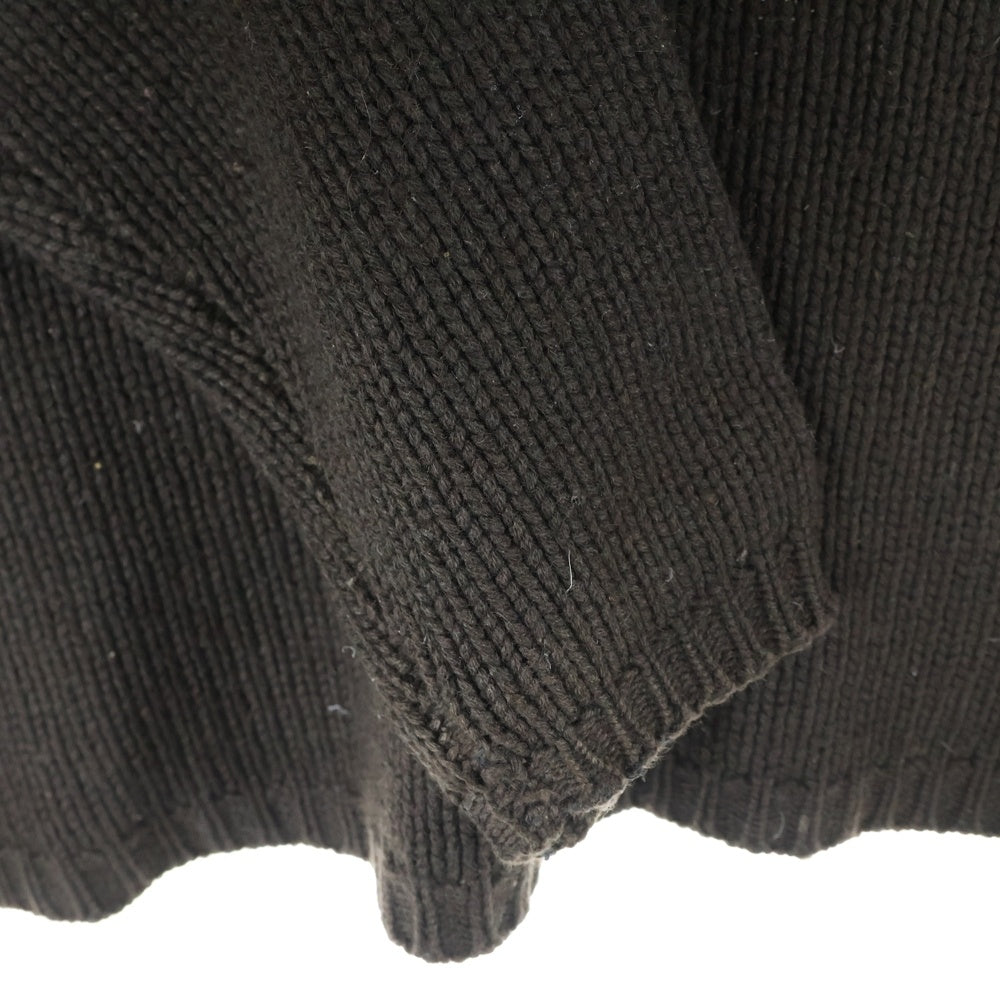 Calvin Klein(カルバンクライン) カシミヤ ウール クルーネック ニットセーター ブラウン