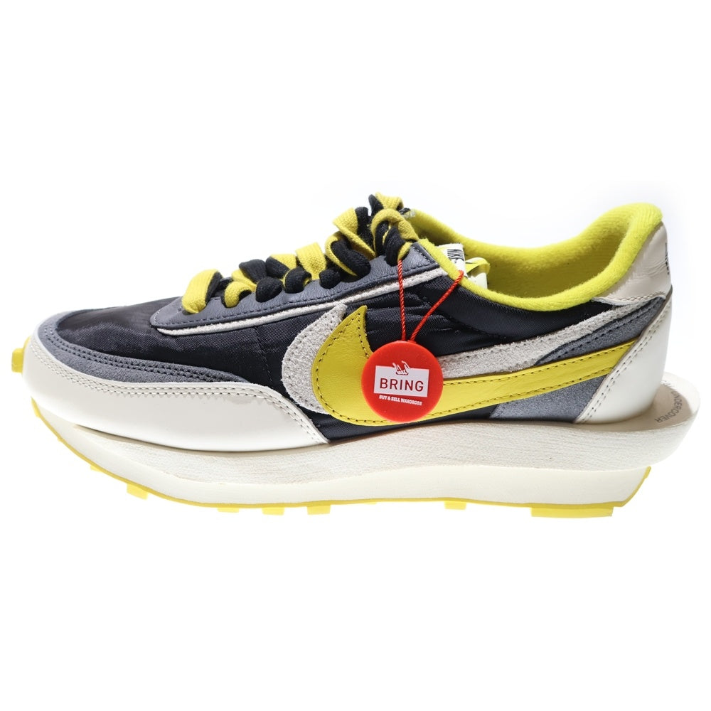 NIKE(ナイキ) ×Sacai ×UNDERCOVER LD Waffle サカイ アンダーカバー ワッフル ローカットスニーカー ブラック/イエロー US8/26cm DJ4877-001