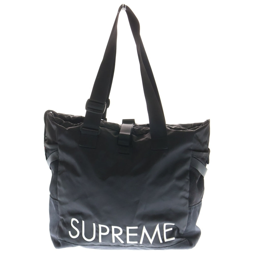 SUPREME(シュプリーム) 20SS ×THE NORTH FACE Adventure Tote ノースフェイス アドベンチャー トートバッグ ブラック NM820281