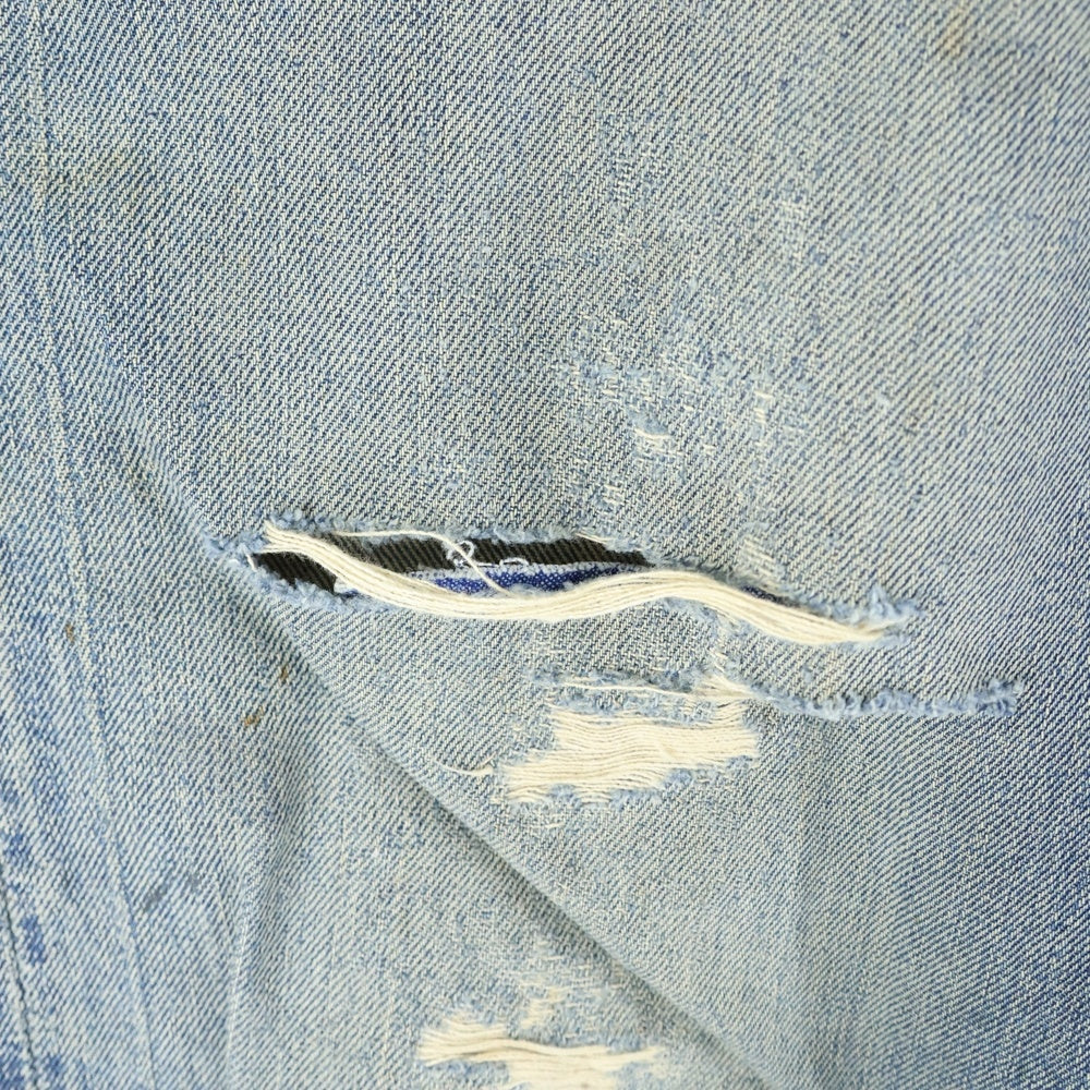 Levi's(リーバイス) 60S VINTAGE 501 BIG E 前期 ボタン裏W Vステッチ 足長R ヴィンテージ ボタンフライデニムパンツ インディゴ