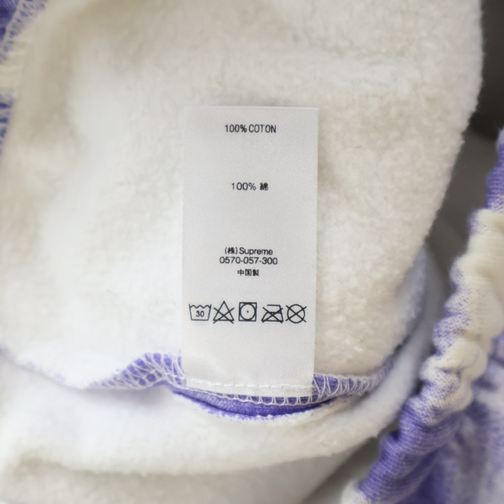 SUPREME(シュプリーム) 18AW Jesus and Mary Sweatpant ジーザス アンド メリー 総柄 スウェットロングパンツ パープル/ホワイト
