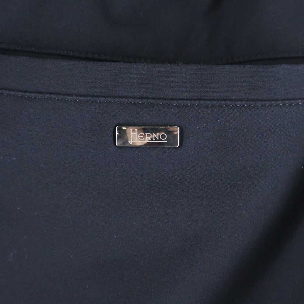 HERNO(ヘルノ) 24AW ウォームテック イージー カーゴパンツ ブラック PT000074U