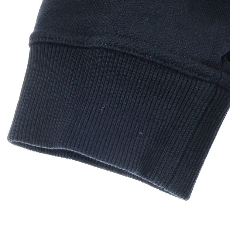 KENZO(ケンゾー) DRESS フロントロゴ スウェット ロングプルオーバーパーカー ドレス ブラック レディース F862RO865952