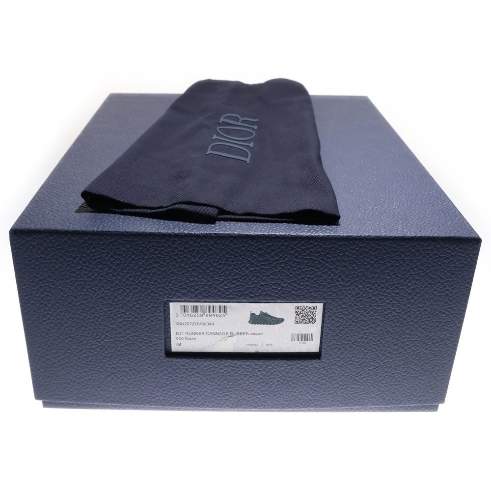 DIOR(ディオール) B31 RUNNER ランナー メッシュ ローカットスニーカー ブラック 3SN297ZUV