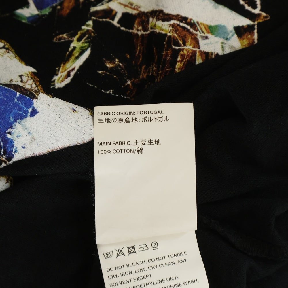 OUR LEGACY(アワーレガシー) MOTO LOGO BOX T-SHIRT モト ボックスロゴデザイン クルーネック カットソー 半袖Tシャツ ブラック M221NBM