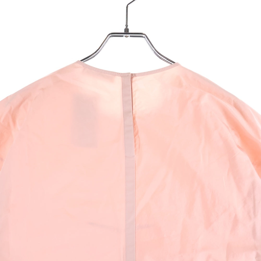 JIL SANDER(ジルサンダー) バックスナップボタン ダーツデザイン 半袖トップス ブラウス レディース ピンク HSJWNM0053