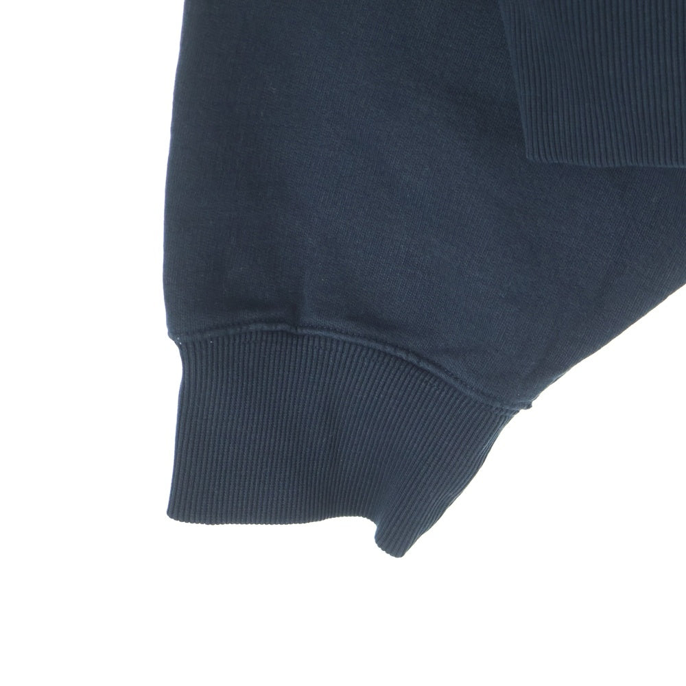 WILLY CHAVARRIA(ウィリーチャバリア) カンガルーポケット ドローストリング フーデッド スウェット パーカー ブラック