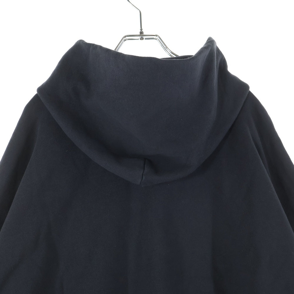 WILLY CHAVARRIA(ウィリーチャバリア) カンガルーポケット フーデッド スウェット パーカー ブラック