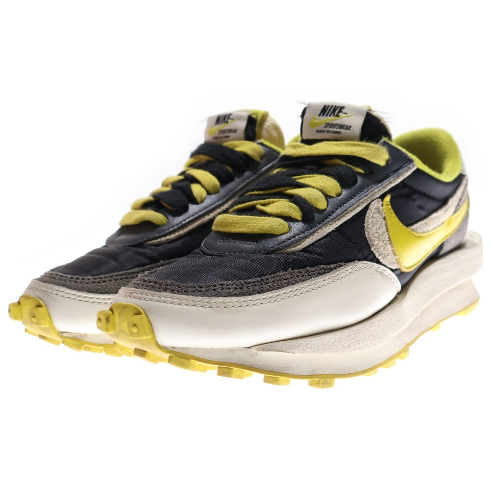 NIKE(ナイキ) ×UNDERCOVER ×sacai LD WAFFLE アンダーカバー サカイ LDワッフル ローカットスニーカーシューズ ブラック/イエロー/ホワイト US3.5/22.5cm DJ4877-001 レディース