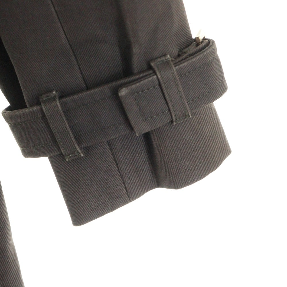 Max Mara(マックスマーラ) 7B ベルテッド コットン ナイロン トレンチコート ジャケット ブラウン レディース 90860879