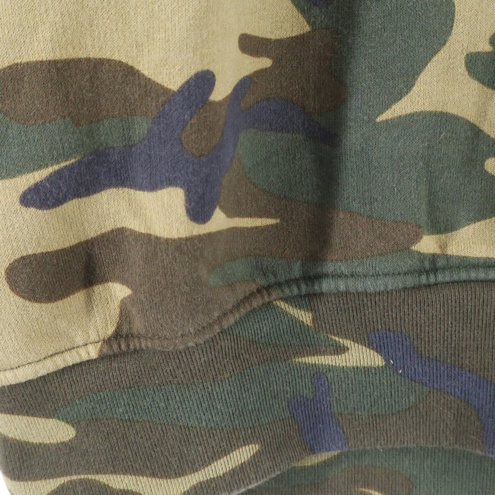 DSQUARED2(ディースクエアード) ICON アイコン カモ柄 ロゴデザイン ドローストリング フーデッド スウェット パーカー カーキ S79GU0006