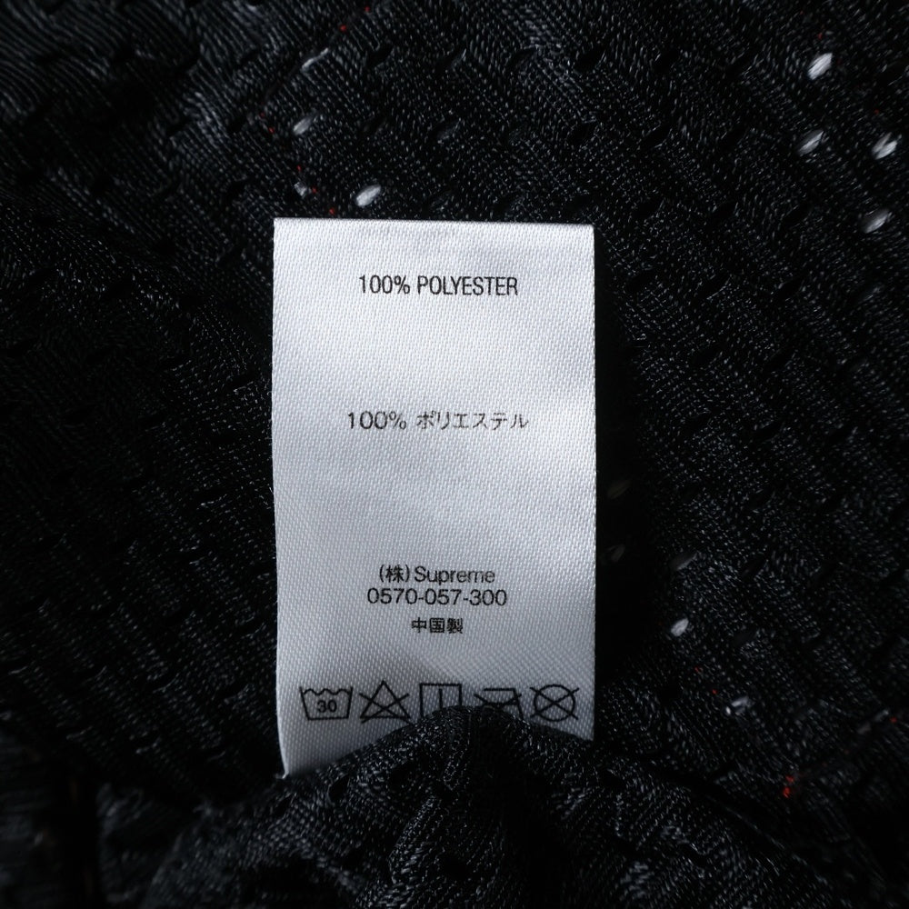 SUPREME(シュプリーム) 20SS Glitter Football Top グリッター 両面デザイン フットボールシャツ ブラック