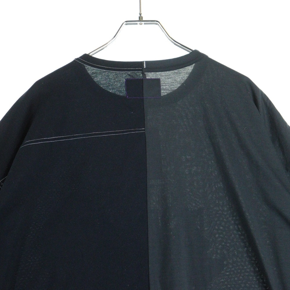 THE NORTH FACE(ザノースフェイス) CRAZY H/S LOGO TEE クレイジーロゴデザイン クルーネック カットソー 半袖Tシャツ ブラック/グリーン NT3009N