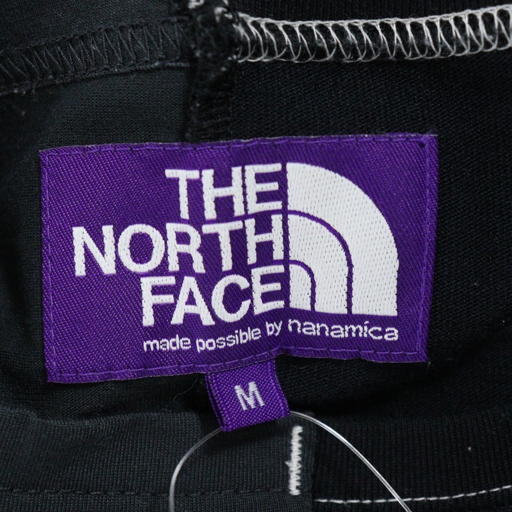THE NORTH FACE(ザノースフェイス) CRAZY H/S LOGO TEE クレイジーロゴデザイン クルーネック カットソー 半袖Tシャツ ブラック/グリーン NT3009N