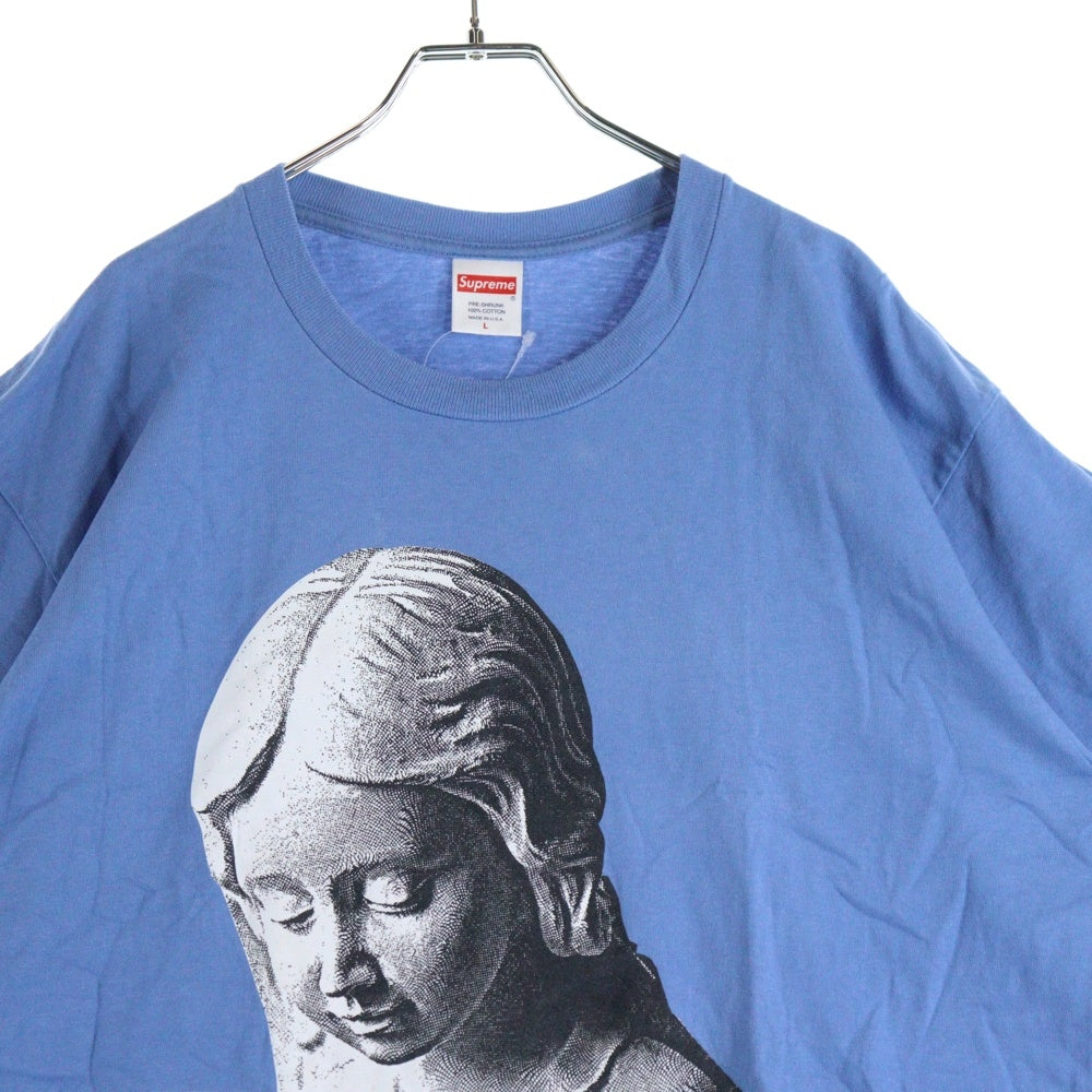 SUPREME(シュプリーム) 20AW Everywhere Tee エブリウェアー フロントロゴデザイン クルーネック カットソー 半袖Tシャツ ブルー